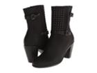 Ecco Touch 75 Mid Cut Bootie (black/black) Women's  Boots
