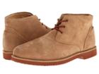 Nunn Bush Woodbury Plain Toe Casual Chukka Boot (sand Suede) Men's Boots