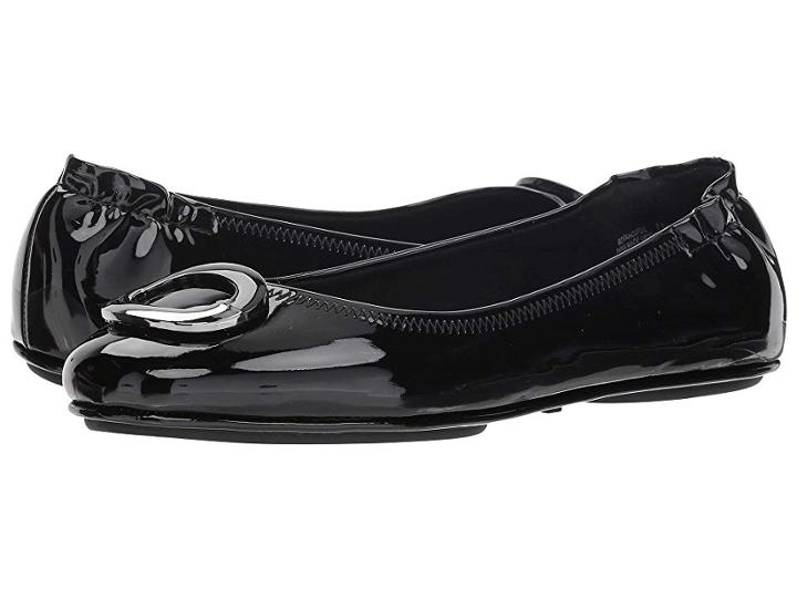 Bandolino Fanciful (black Synthetic) Women's Flat Shoes