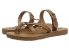 Flojos Rylee (tan) Women's Toe Open Shoes