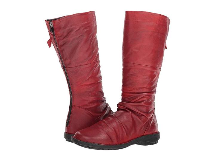 Miz Mooz Prima (red) Women's Boots