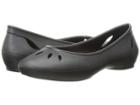 Crocs Kelli Flat (black) Women's Shoes