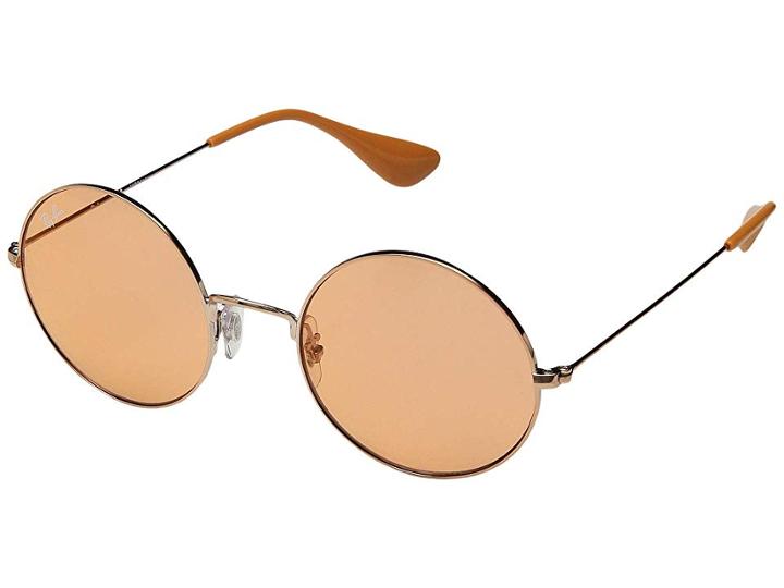 Ray-ban 0rb3592 (shiny Copper/orange Mirror/red) Fashion Sunglasses