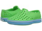Native Kids Shoes Miles Slip-on (toddler/little Kid) (riddle Green/surfer Blue) Kids Shoes