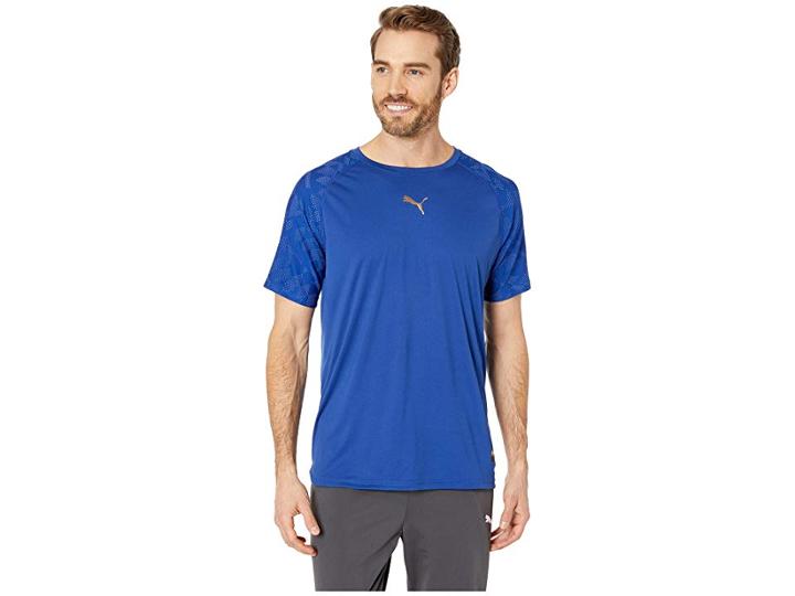 Puma Vent Graphic Tee (soadlite Blue) Men's T Shirt