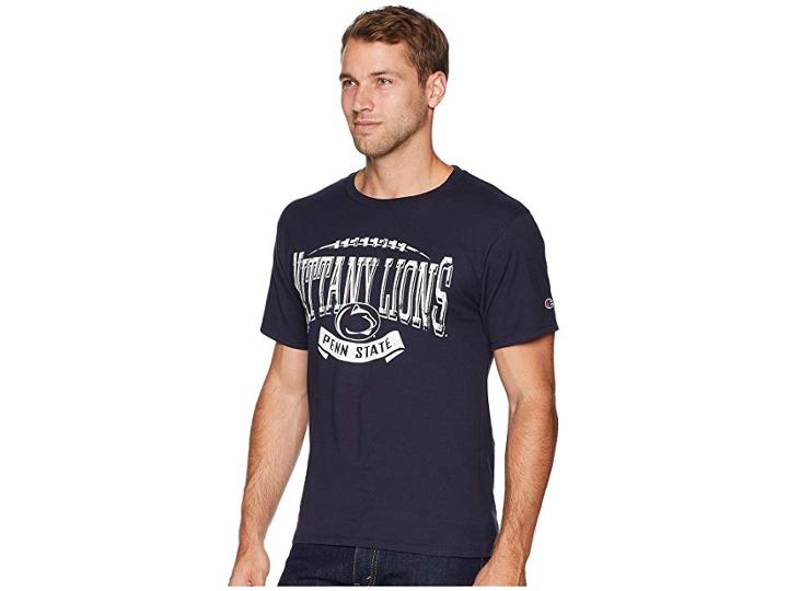 Champion College Penn State Nittany Lions Ringspun Tee (navy) Men's T Shirt