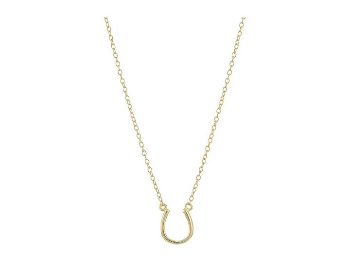 Shashi Lucky Pendant Necklace (gold) Necklace