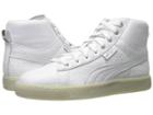 Puma Basket Mid Ali (puma White/puma Silver) Women's Shoes