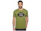 Life Is Good Sunday Funday Crusher Tee (heather True Green) Men's T Shirt