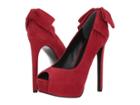 Guess Elave (red Suede) High Heels