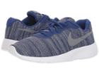 Nike Kids Tanjun (big Kid) (deep Royal Blue/cool Grey/white) Boys Shoes