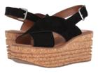 Franco Sarto Caroline By Sarto (black) Women's Sandals