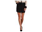 Robbi & Nikki - Fringe Contrast Waist Skirt (black)