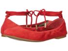 1.state Skkylar (persimmon Lux Kid Suede) Women's Flat Shoes