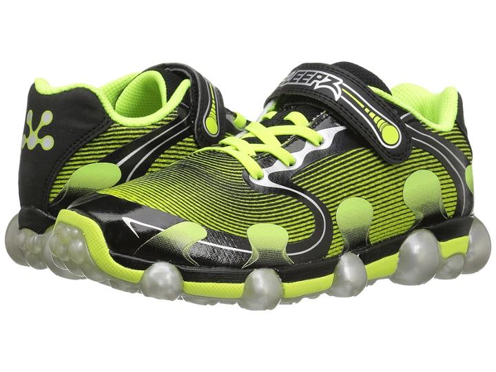 Stride Rite Leepz 2.0 (toddler/little Kid) (black/citron) Boys Shoes