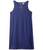 Roxy Kids Take Me Back Tank Dress (big Kids) (deep Cobalt) Girl's Dress