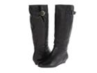 Steven Intyce (black Leather) Women's Pull-on Boots