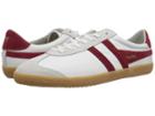 Gola Specialist Leather (white/deep Red/gum) Boys Shoes