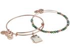 Alex And Ani Everyday Is A Gift Set Of 2 Bracelet (shiny Rose) Bracelet