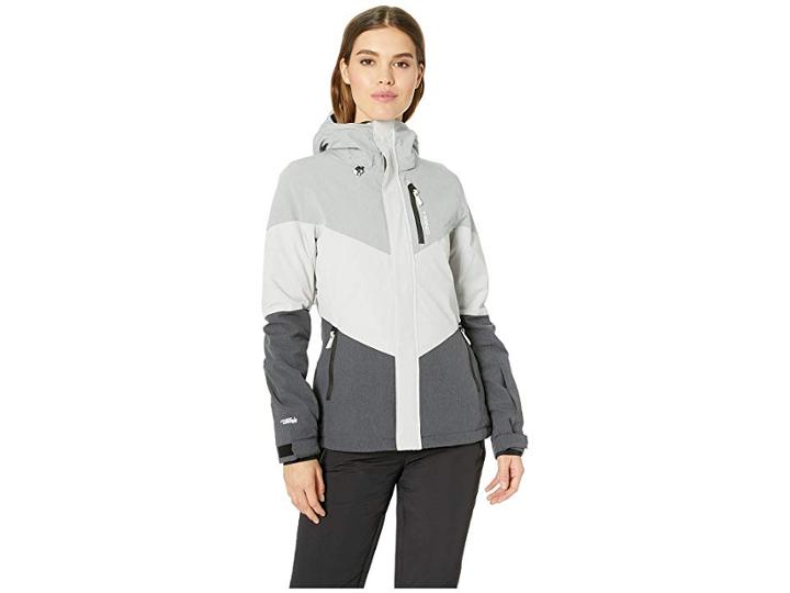 O'neill Coral Jacket (silver Melee) Women's Coat