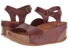 Cordani Mackie (brown Leather) Women's Wedge Shoes