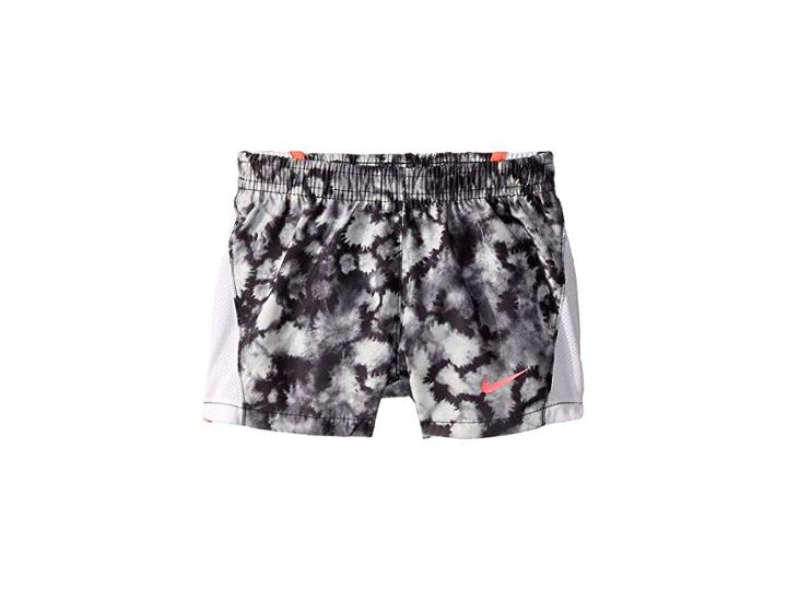Nike Kids Rainbow Wash 10k Shorts (toddler) (black) Girl's Shorts