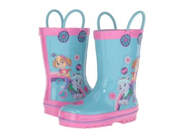 Josmo Kids Paw Patrol Rain Boots (toddler/little Kid) (light Blue/pink) Girls Shoes