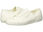 Superga 2750 Cotu Classic Sneaker (white/ecru) Lace Up Casual Shoes