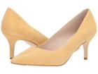 Cole Haan Vesta Pump (65mm) (sunset Gold Suede) Women's Shoes