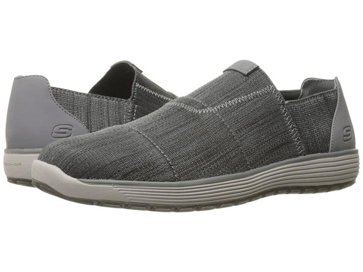 Skechers Classic Fit (grey) Men's Shoes