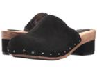 Jambu Monaco (black Solid Kid Suede) Women's Clog/mule Shoes