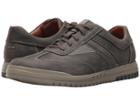 Clarks Unrhombus Fly (dark Grey Leather) Men's Lace Up Casual Shoes