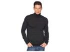 Polo Ralph Lauren Washable Merino Turtleneck Sweater (dark Granite Heather) Men's Sweater