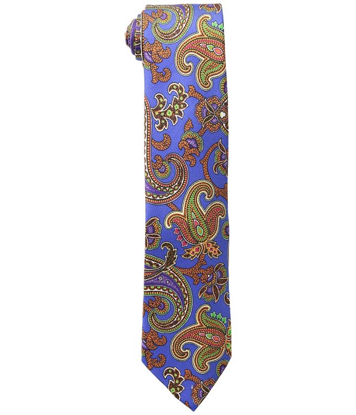 Etro Paisley Tie (blue) Ties