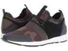 Boss Hugo Boss Hybrid Running Sneaker By Hugo (dark Green) Men's Shoes