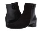 La Canadienne June (black Suede/leather) Women's Boots