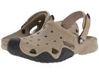 Crocs Swiftwater Clog (khaki/black) Men's  Shoes