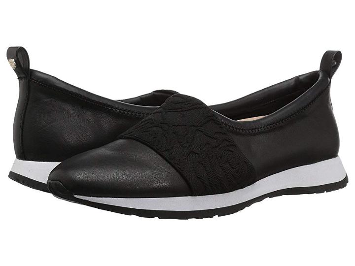 Taryn Rose Charlotte (black Sheep Nappa) Women's Shoes