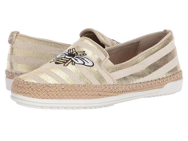 Anne Klein Zarenna (gold/natural) Women's Shoes