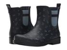 Ed Ellen Degeneres Wallita Rain Bootie (lagoon With Bay Blue Print Matte Rubber/ed Webbing Elastic Gore) Women's Shoes