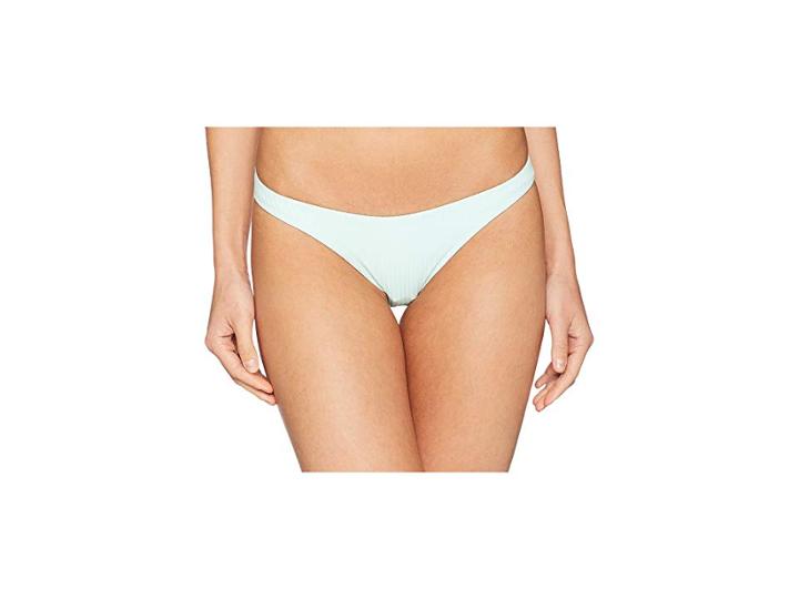 Vitamin A Swimwear California High-leg Ribbed Bottoms (glacier/eco Rib) Women's Swimwear