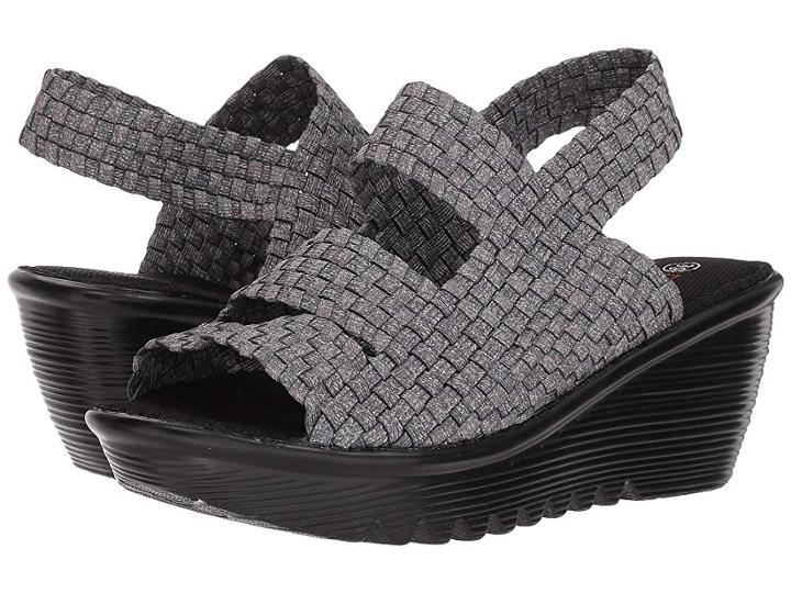 Bernie Mev. Oasis (heather Grey) Women's Wedge Shoes