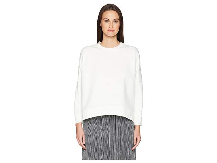 Neil Barrett Asymmetric Sweatshirt (off-white) Women's Sweatshirt