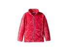 Columbia Kids Fluffy Fleecetm Full Zip (little Kids/big Kids) (cactus Pink/nocturnal) Girl's Fleece