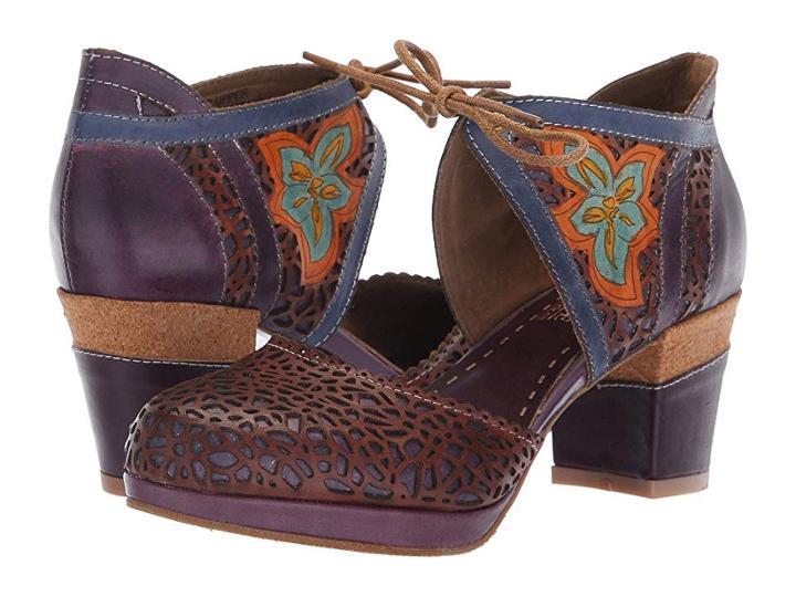 L'artiste By Spring Step Wonderful (brown Multi) Women's Shoes