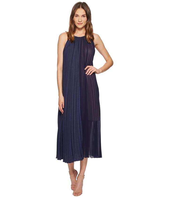Escada Sport Dicantar Tiered Sleeveless Dress (navy) Women's Dress