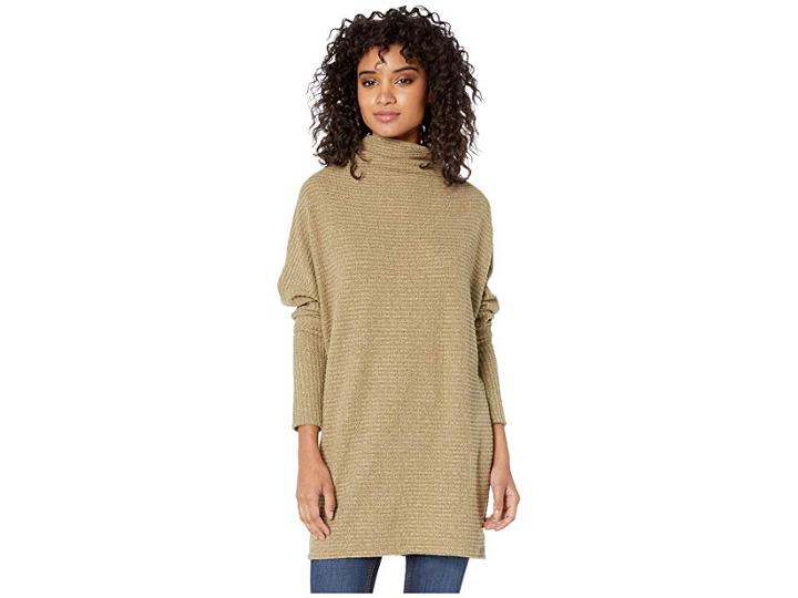 Free People Kitty Thermal Top (army) Women's Clothing