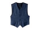 Calvin Klein Kids Plain Weave Vest (big Kids) (medium Blue) Boy's Vest