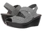 Bernie Mev. Jessica (pewter) Women's Wedge Shoes