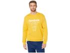 Reebok Fleece Crew (fierce Gold) Clothing